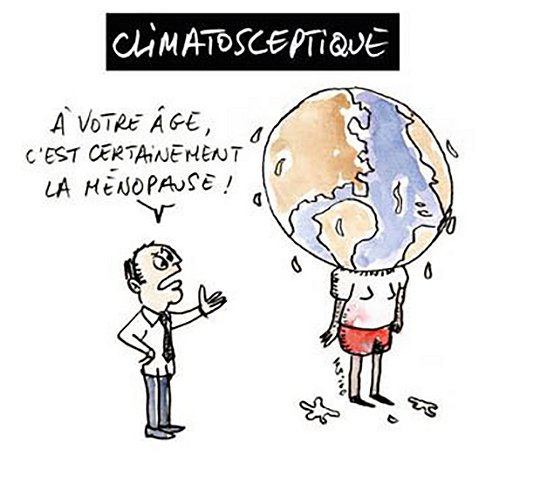 Machisme et climato-scepticisme, même combat.