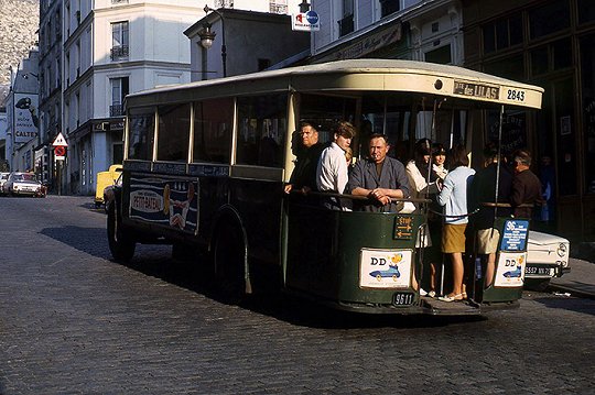 M&eacute;nilmontant, ann&eacute;es 60.