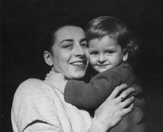 Michel et sa mère.