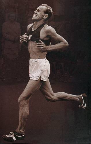Marathon olympique, 1er Zatopek.