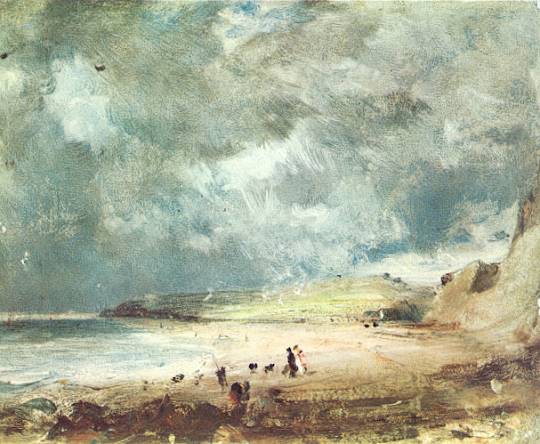 John Constable, La baie de Weymouth, 1816.